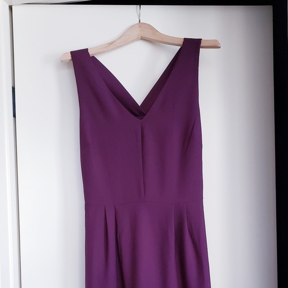 Beautiful plum dress - Picture 2 of 8